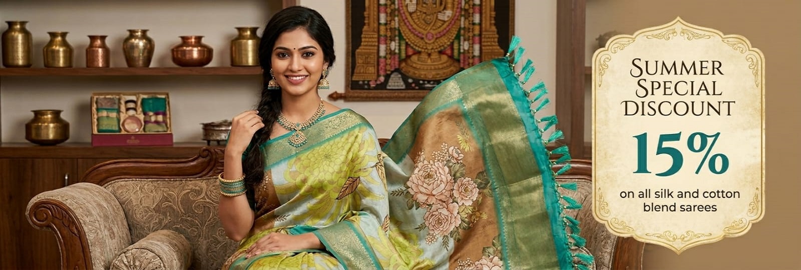 saree summer discounts